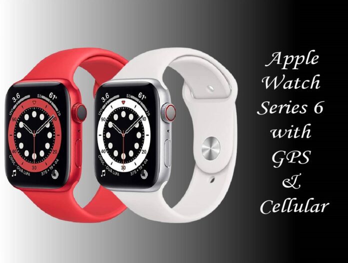 Smart New Apple Watch with GPS and Cellular Series 6