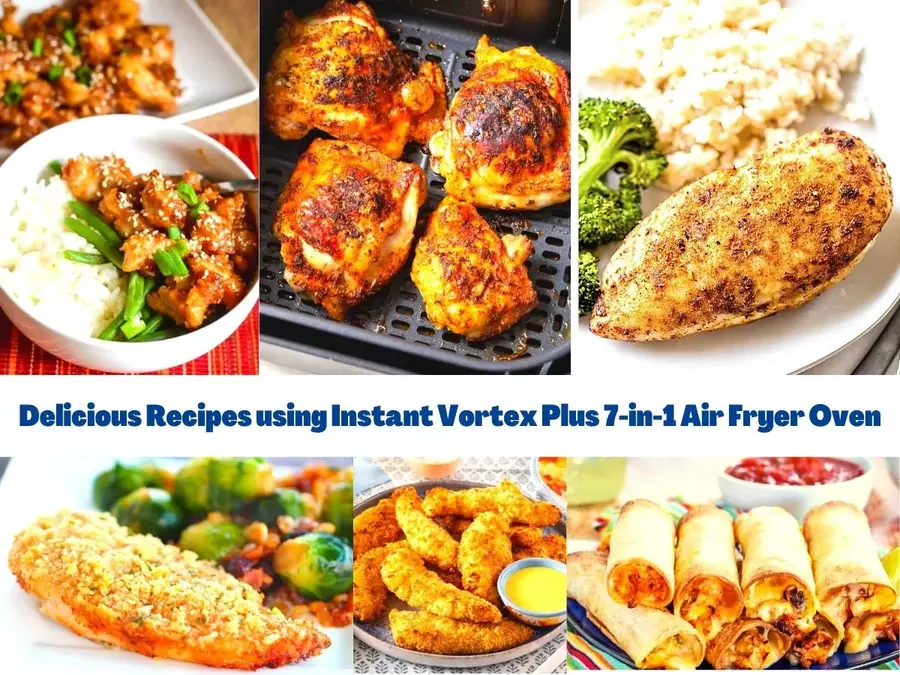 Delicious Recipes using Air Fryer