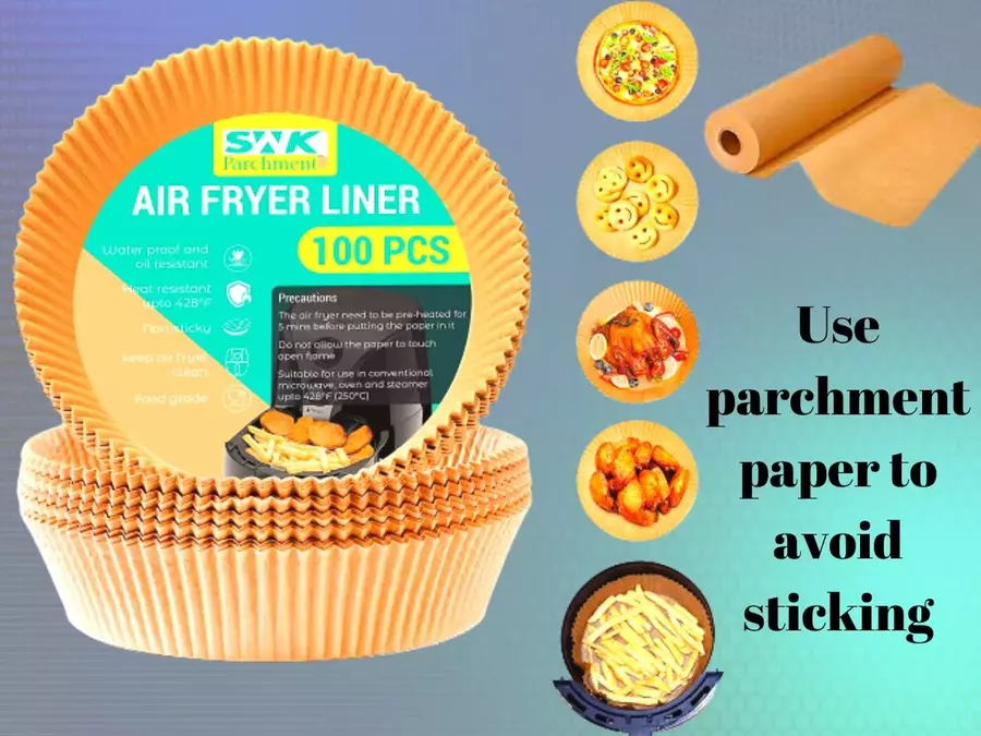 Use Parchment Paper to avoid Sticking