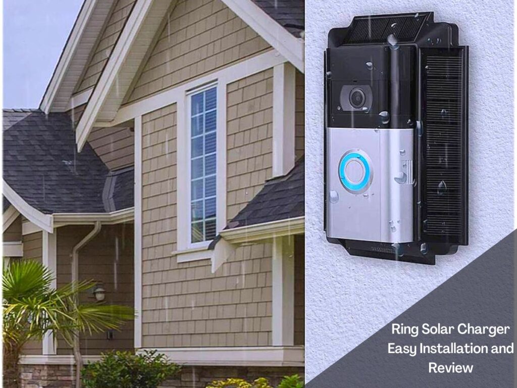 Install the Ring Video doorbell two solar Charger