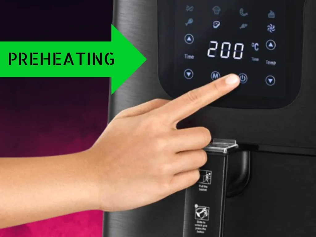 HOW LONG AND WHAT TEMPERATURE TO PREHEAT AN AIR FRYER