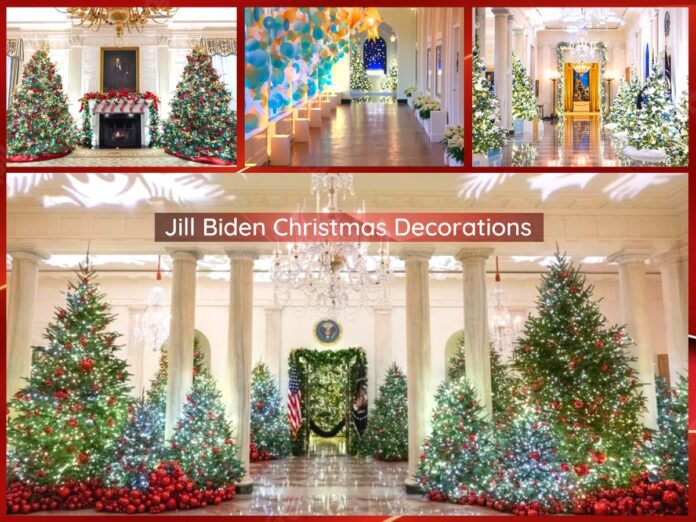 Jill Biden Christmas Decorations