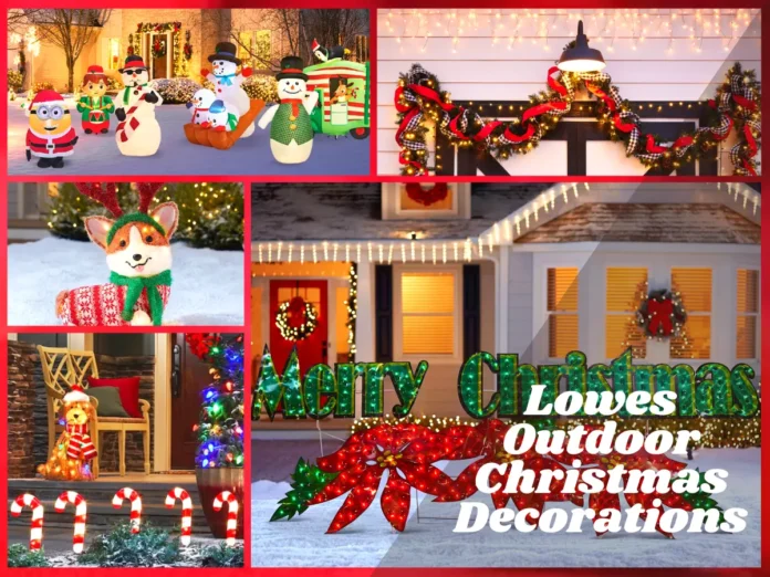 lowes outdoor christmas decorations