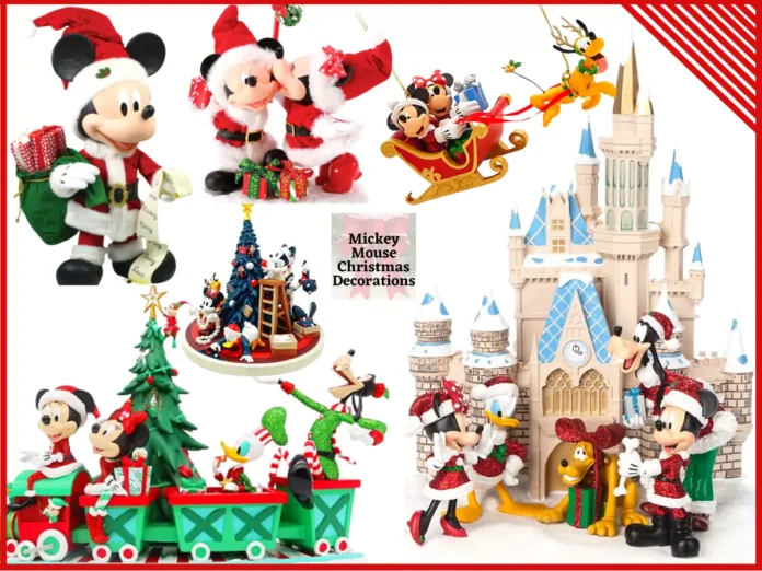 mickey mouse christmas decorations