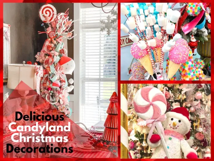 Delicious Candyland Christmas Decorations