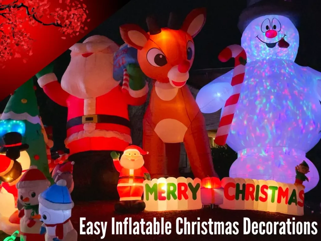 Easy Inflatable Christmas Decorations