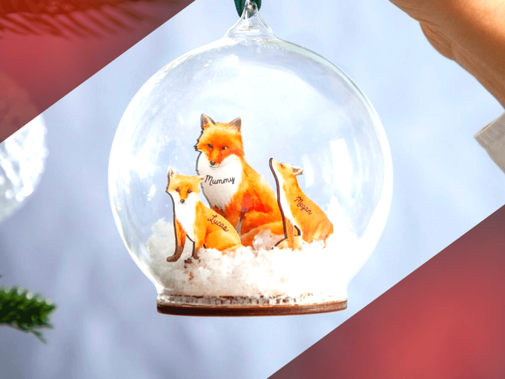 Fox Christmas Decoretion