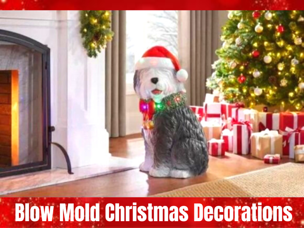 Blow Mold Christmas Decorations