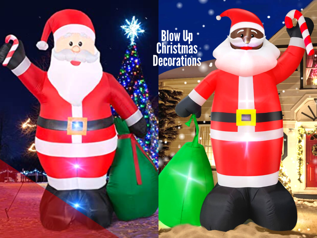 Blow Up Christmas Decorations