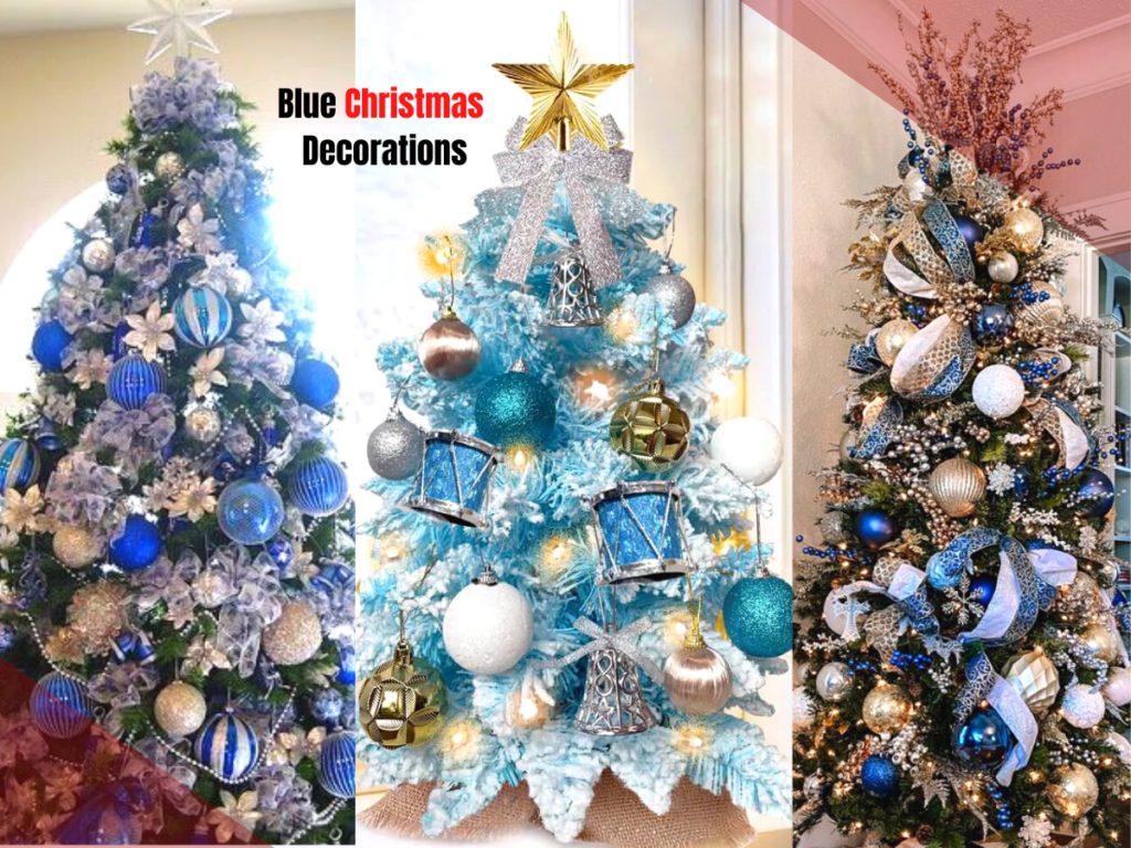 Blue Christmas Decorations