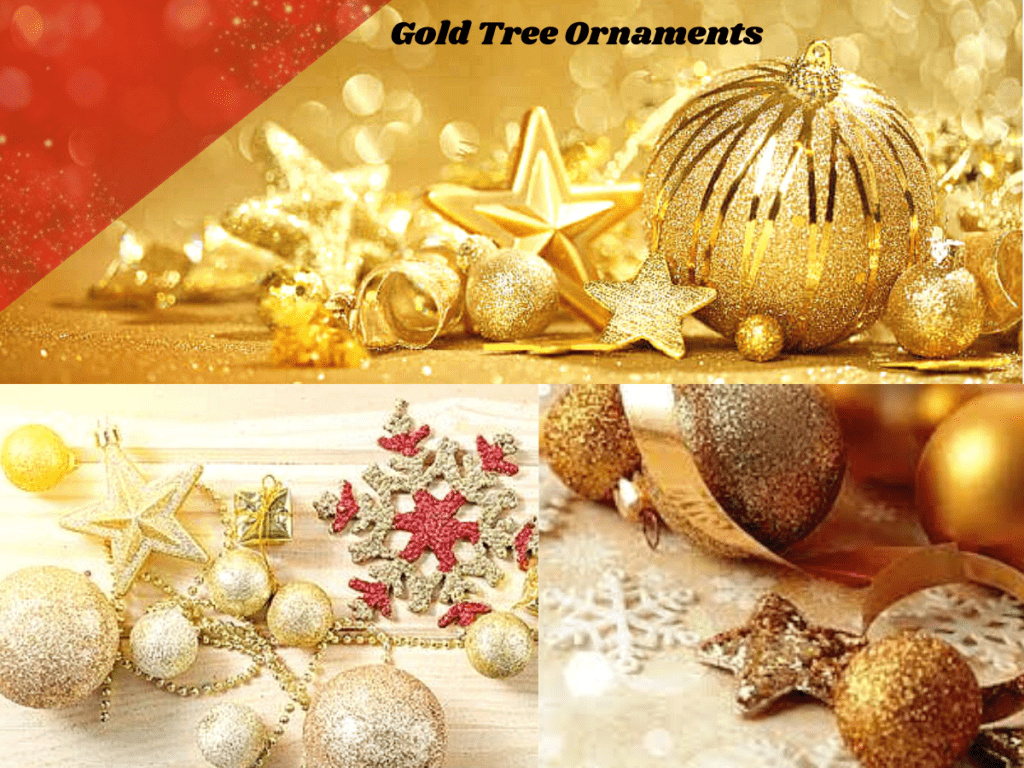 Gold Tree Ornaments