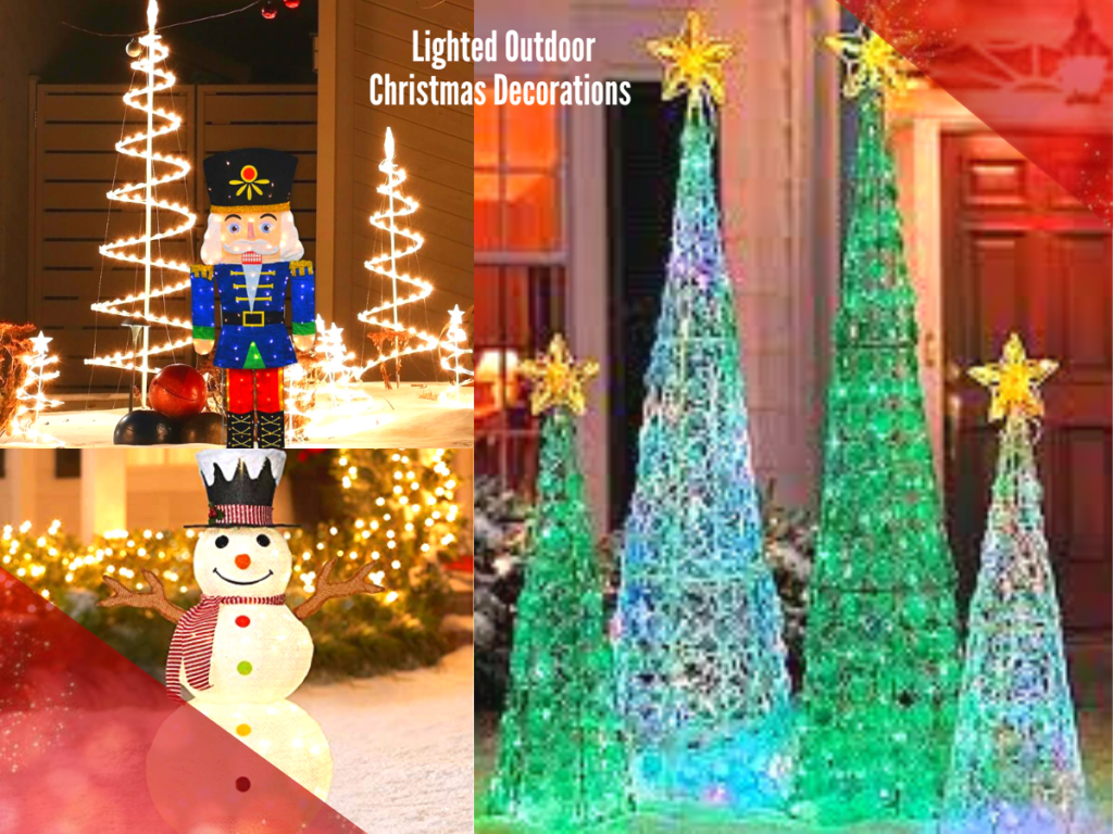 Lighted Outdoor Christmas Decorations 