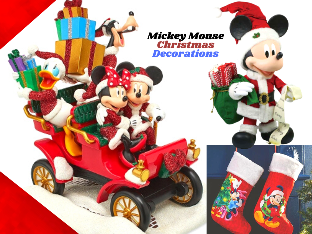 Mickey Mouse Christmas Decorations