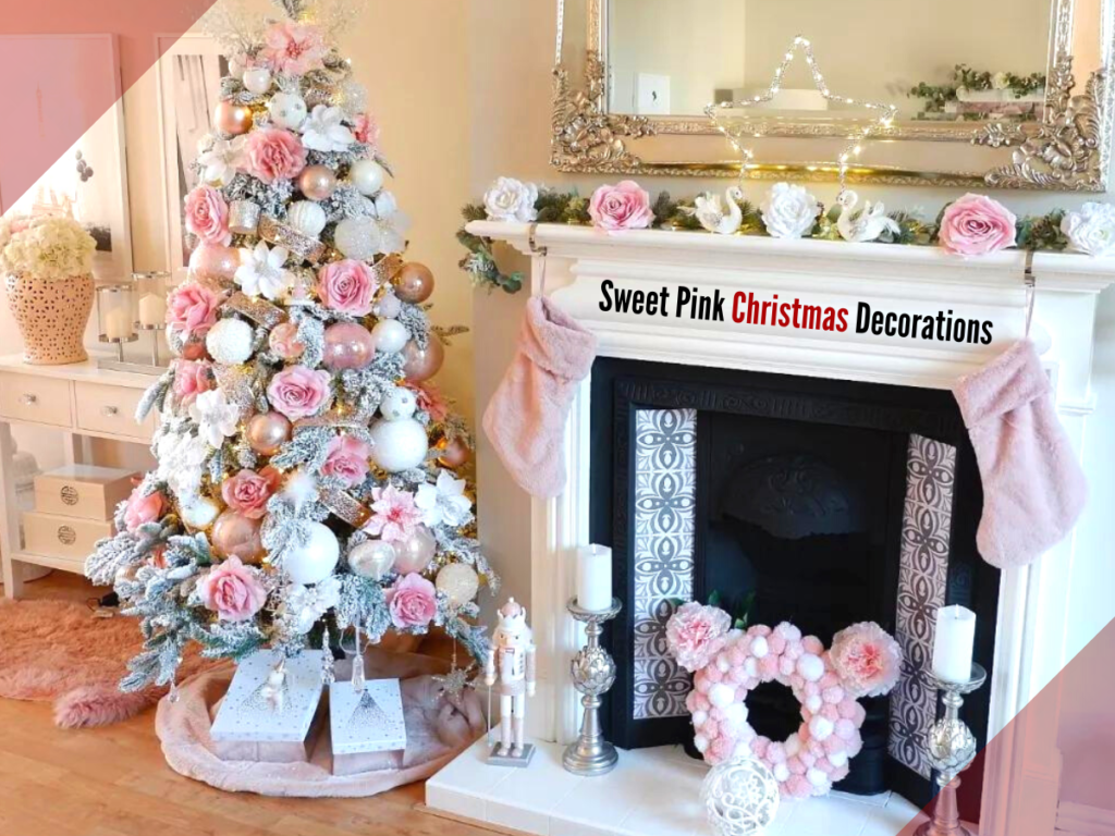 Sweet Pink Christmas Decorations