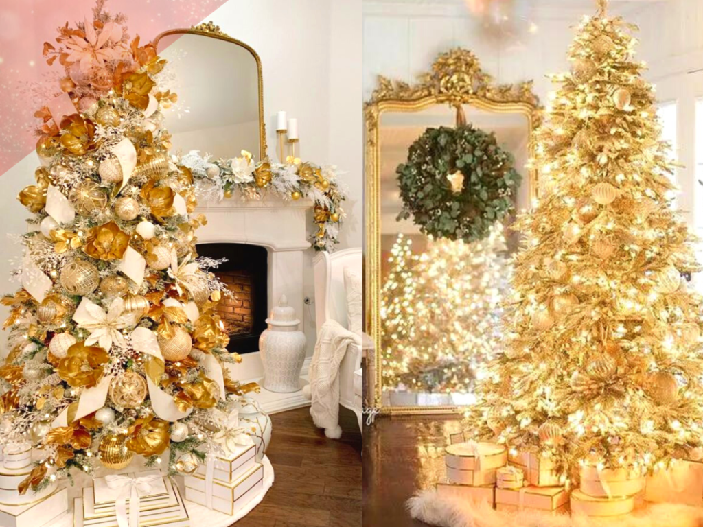 Gold Christmas Decorations 