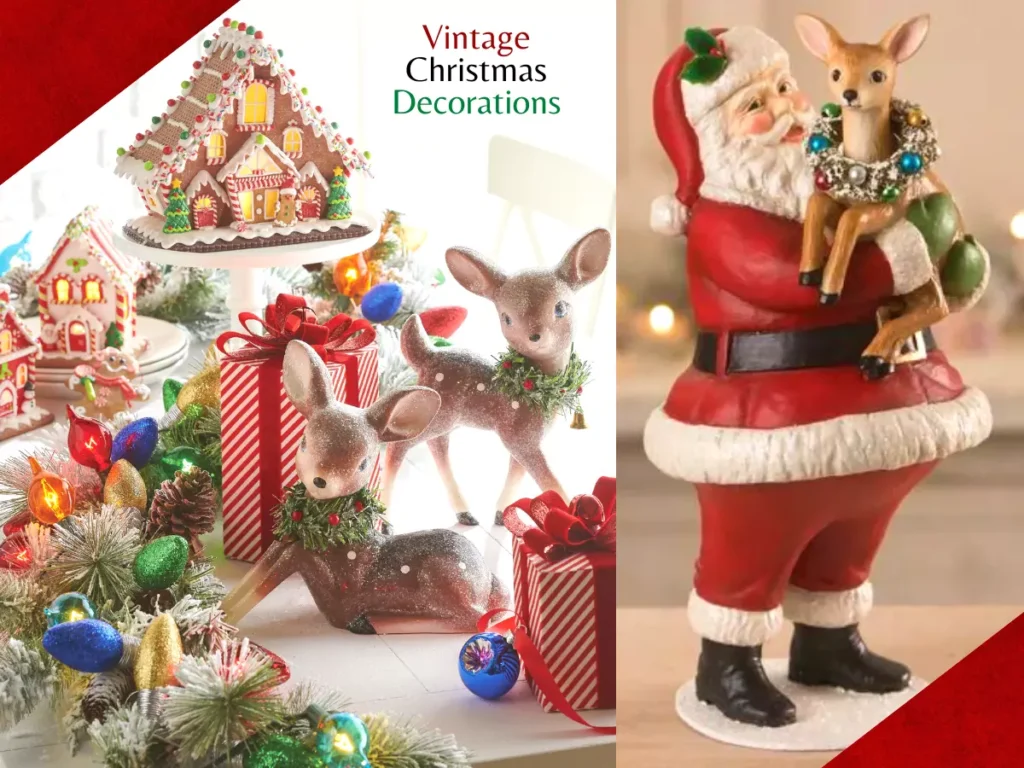 Vintage Christmas Decorations