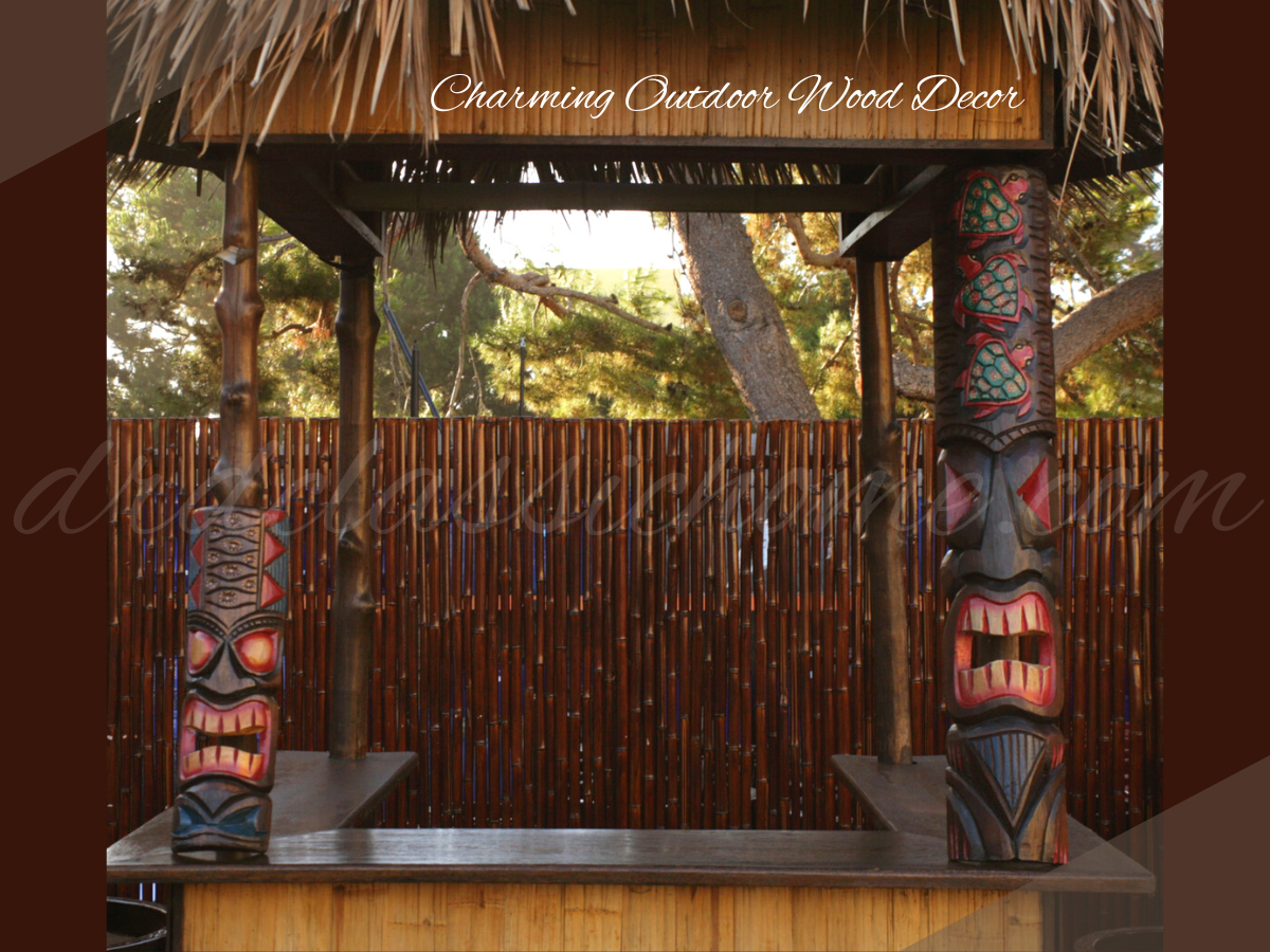 Charming Outdoor Wood Decor Drdclassichome