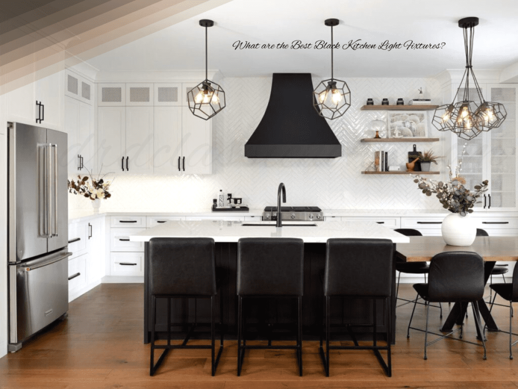 What are the Best Black Kitchen Light Fixtures? 