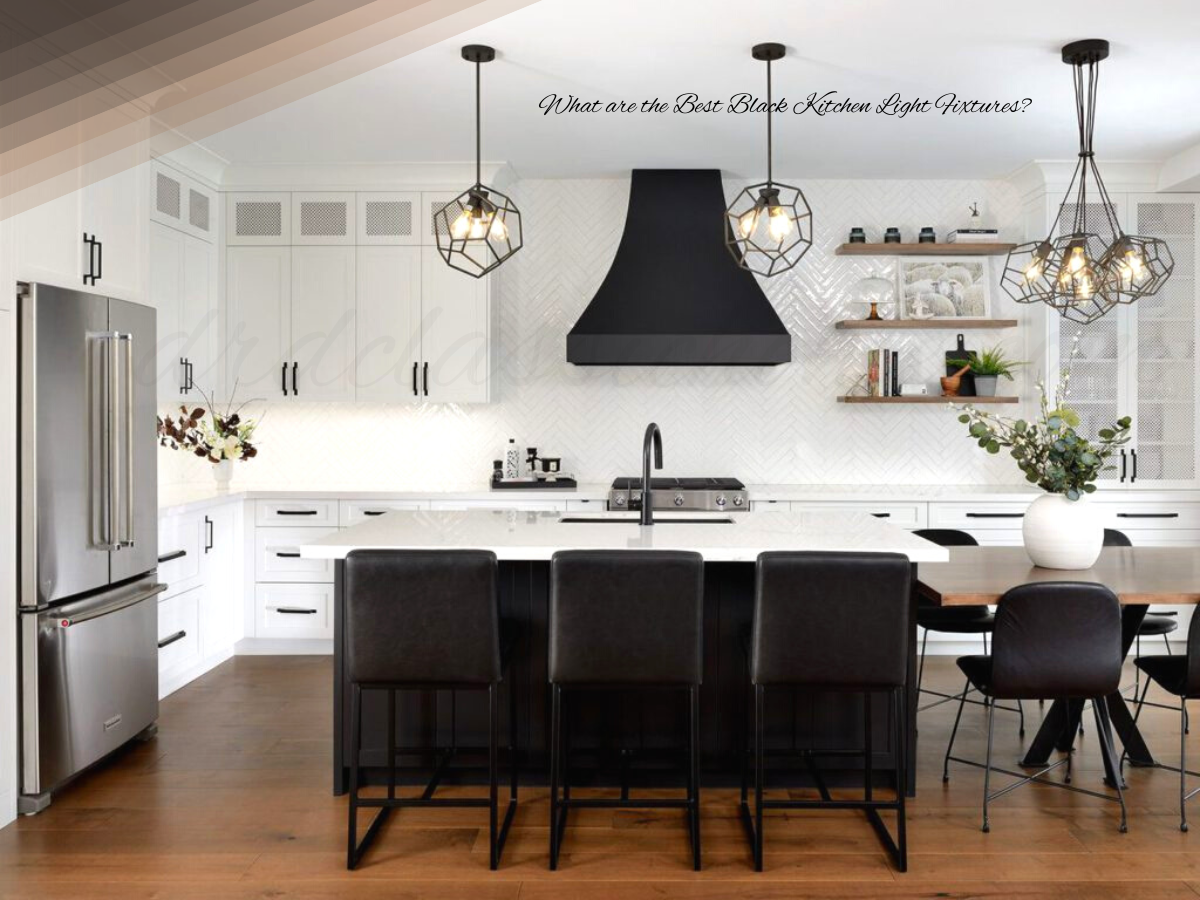 Stunning Black Kitchen Light Fixtures