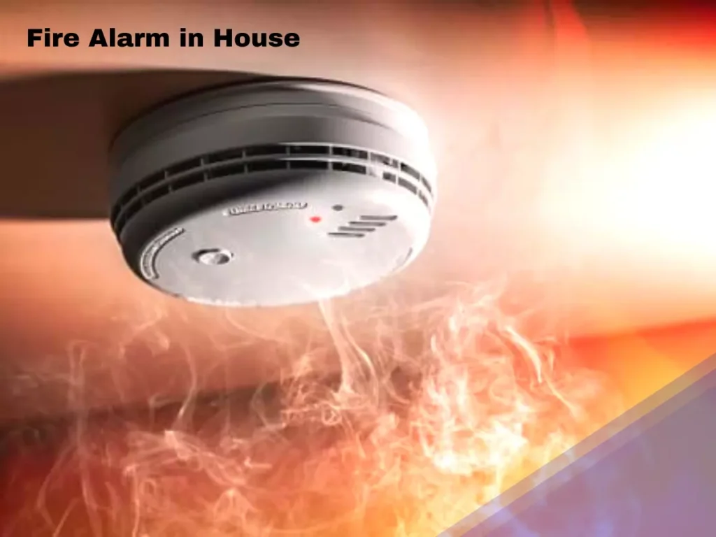 Secure Fire Alarm in House