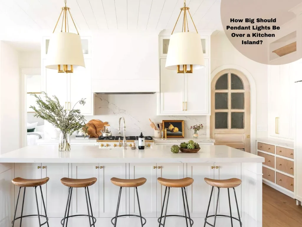 How Big Should Pendant Lights Be Over a Kitchen Island? 