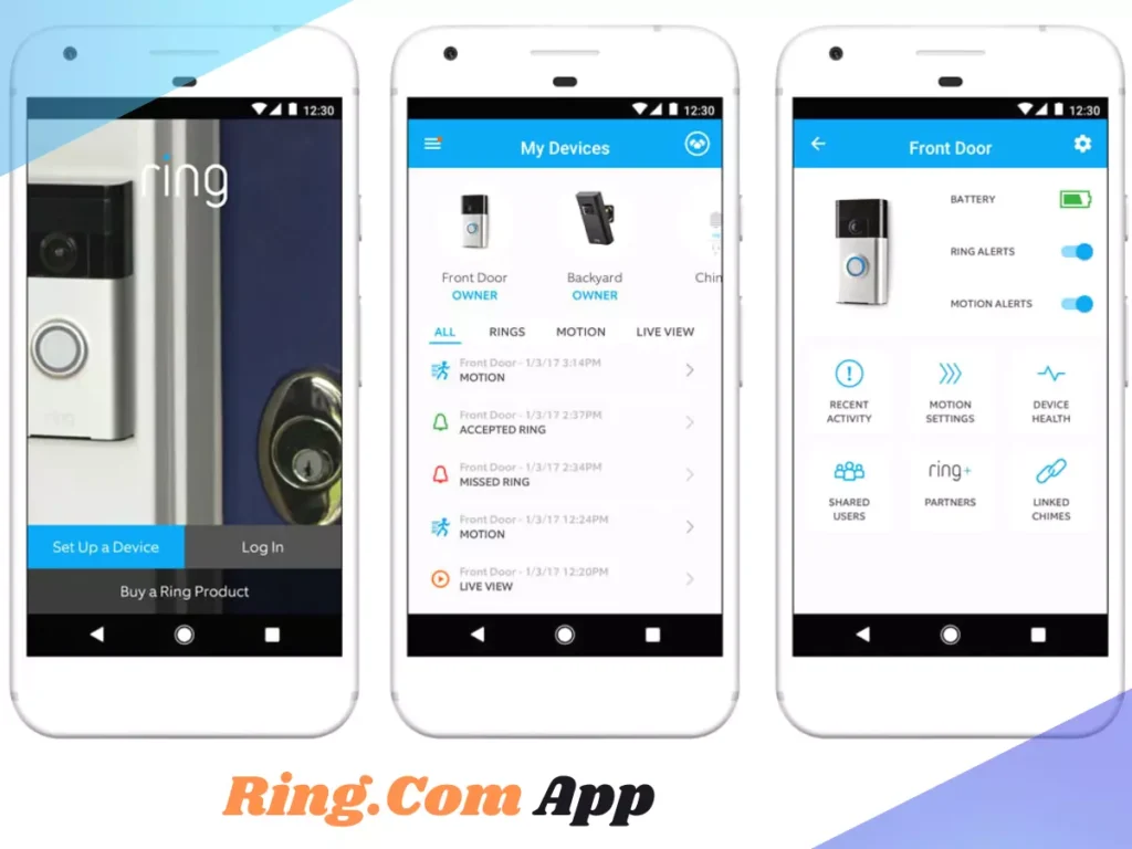 Ring.Com App 