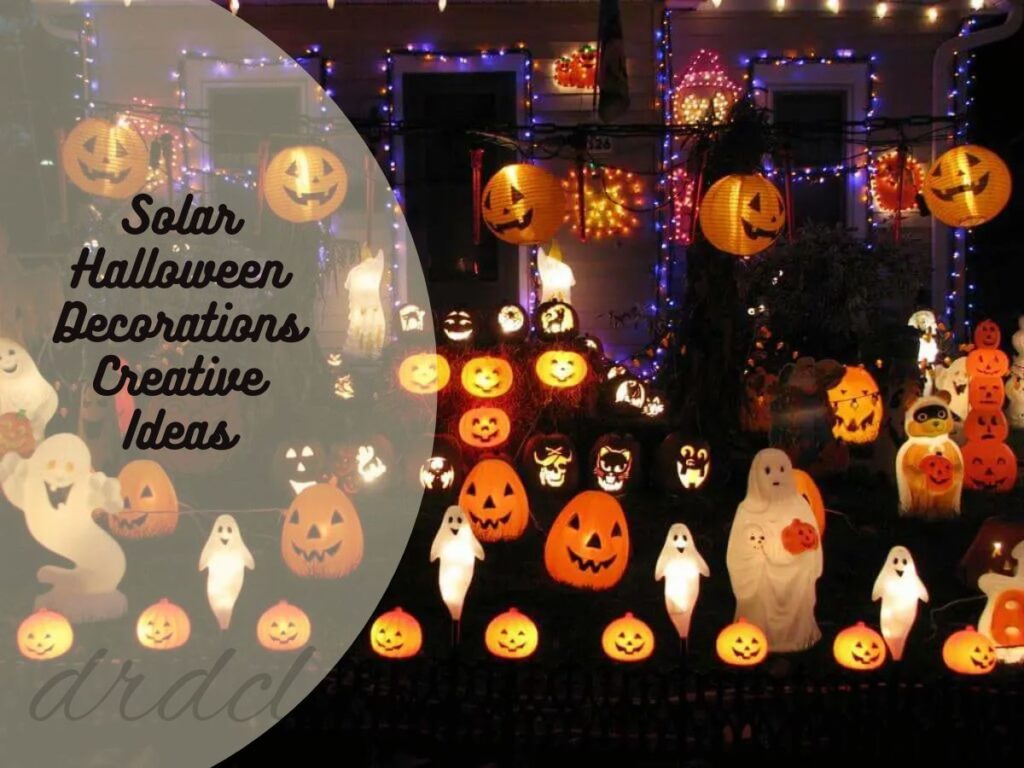 Solar Halloween Decorations Creative Ideas